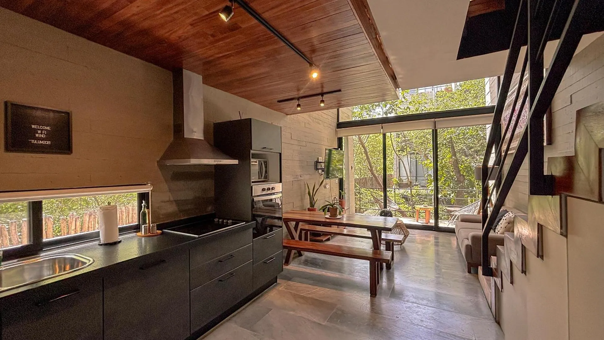 Appartement Lujoso Penthouse Remodelado De Tres Pisos En Madara Tulum